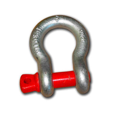 Recovery Bow Shackle 19mm 4.75T Rated, Pin size 23mm, Type S