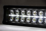 30 Inch LED Serie Negro Light Bar | Dual Row | Blanco Frío DRL