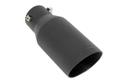 Puntera de Escape | Negro | Logo RC | 2.5-3.125 Inch Pipe