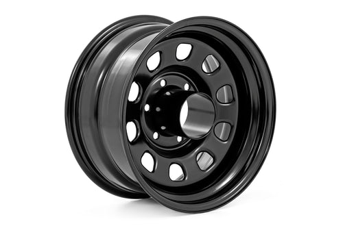 Rin de Acero | Negro | 17x9 | 6x5.5 | 4.25 Bore | -12