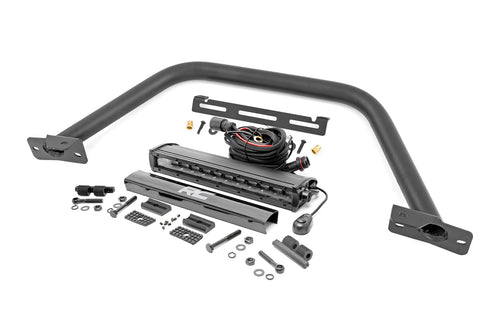 Barra Safari | 12" Barra de Luces LED | Negro | Single Row | OE Modular Acero | Ford Bronco (21-26)
