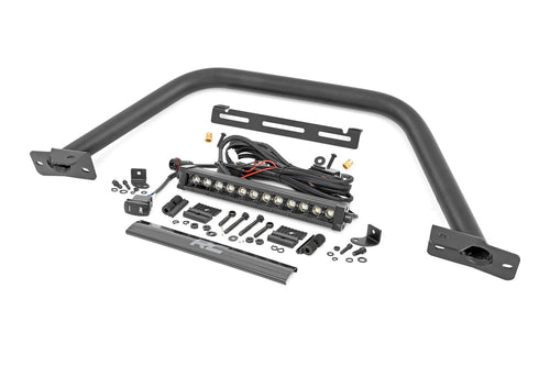 Barra Safari | 12" Barra de Luces LED | Negro | DRL | Single Row | OE Modular Acero | Ford Bronco (21-26)