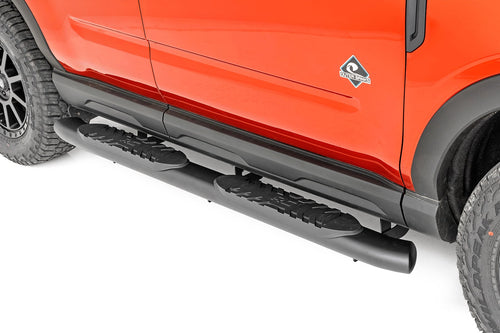Estribos Tubulares Ovalados | Negro | Ford Bronco Sport 4WD (2021-2026)