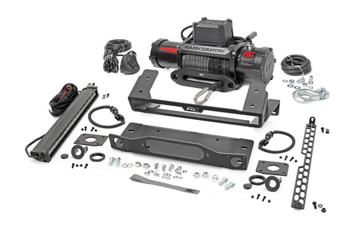 Montaje Alto de Malacate | Todos los Modelos | 9500S | 20 Inch Negro Single Row LED | Ford Bronco (21-26)