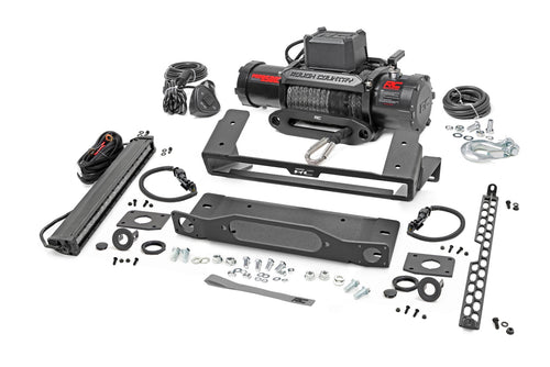 Montaje Alto de Malacate | Todos los Modelos | 9500S | 20 Inch Negro Single Row LED | Ford Bronco (21-26)