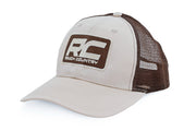 Gorra Rough Country | Malla Café | Parche Rough Country | Khaki -MC6901