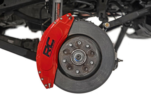 Cubiertas de Calibrador | Trasero | Rojo | Sport | Jeep Wrangler JL (18-26)/Wrangler Unlimited (18-26)