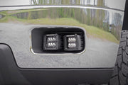 Kit de Luces LED | Montaje para Faros de Niebla | Dual 2" Negro Pair | Chevy Silverado 2500 HD/3500 HD (11-14)