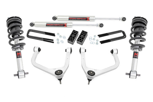Kit de Elevación de 3.5 Pulgadas | M1 Struts/M1 | Chevy Silverado 1500 2WD/4WD (2019-2024)