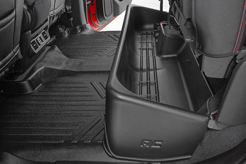 Almacenamiento Bajo Asiento | Cabina Crew | Chevy/GMC 1500/2500HD/3500HD (19-26)