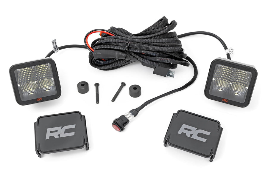 Kit de Luces LED | Montaje en Cowl | 2" Spectrum Pair | Jeep Gladiator JT/Wrangler JL (18-26)