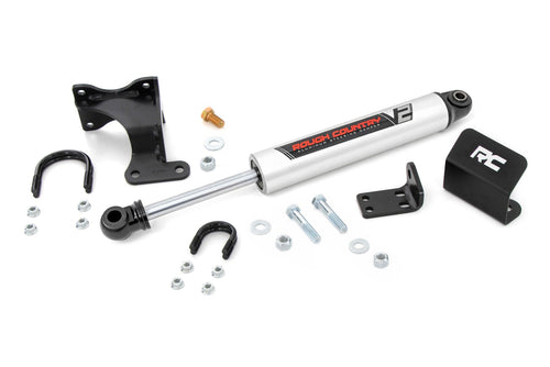V2 Estabilizador de Dirección | Soporte de Eje | Elevación de 2-8 Pulgadas | Jeep Wrangler JK/Wrangler Unlimited (07-18)