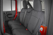 Fundas de Asiento | Delantero y Trasero w/ Armrest | Jeep Wrangler Unlimited 4WD (18-26)