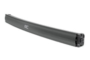 30 Inch LED Serie Negro Light Bar | Curvo | Dual Row | Blanco Frío DRL