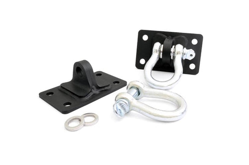 Grilletes D y Soportes | Stubby Malacate Bumpers | Jeep Wrangler JK/Wrangler Unlimited (07-18)