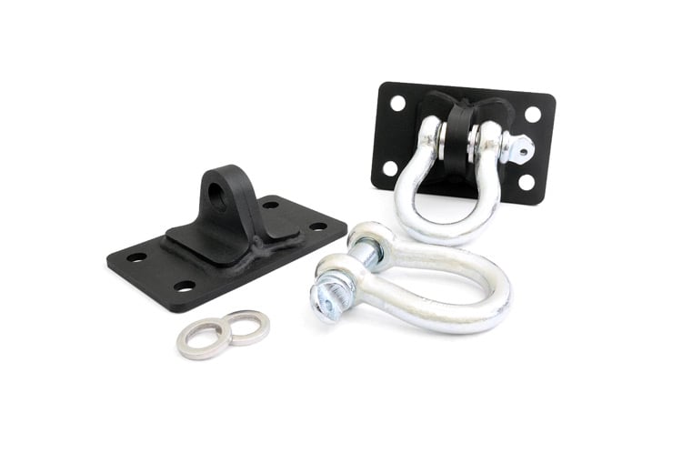 Grilletes D y Soportes | Stubby Malacate Bumpers | Jeep Wrangler JK/Wrangler Unlimited (07-18)