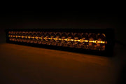 20 Inch LED Serie Cromado Light Bar | Dual Row | Ámbar DRL