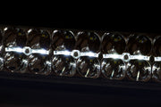 20 Inch LED Serie Cromado Light Bar | Dual Row | Blanco Frío DRL