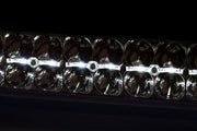 12 Inch LED Serie Negro Light Bar | Dual Row | Blanco DRL