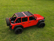 Techo Bikini de Malla Plus | Negro | Jeep Wrangler JL (21-23)/Wrangler Unlimited (18-23)