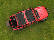 Techo Bikini de Malla Plus | Negro | Jeep Wrangler JL (21-23)/Wrangler Unlimited (18-23)