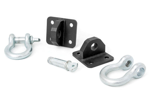 Grilletes D y Soportes | TJ Stubby | XJ Malacate | Jeep Cherokee XJ (84-01)/Wrangler TJ (97-06)