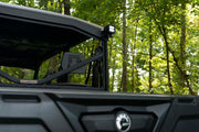 Luz LED | Montaje de Cabina | 2" Negro Pair | Flood | Can-Am Defender HD 5/HD 8/HD 9/HD 10