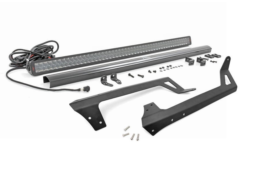 Kit de Luces LED | Parabrisas | 50" Spectrum Dual Row | Jeep Wrangler JK/Wrangler Unlimited (07-18)