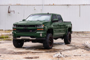 Guardabarros Pocket | 6'7" & 8' Bed | G7J Rainforest Verde | Chevy Silverado 1500 (14-18)/2500HD