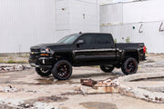Guardabarros Pocket | 6'7" & 8' Bed | GBA Negro | Chevy Silverado 1500 (14-18)/ 2500HD (15-19)