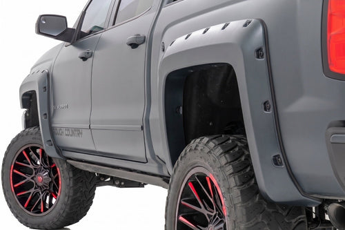 Guardabarros Pocket | 5'9" Bed | GPA Graphite | Chevy Silverado 1500 (14-18 & Classic)