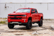 Guardabarros Pocket | 6'7" & 8' Bed | G7C Rojo Hot | Chevy Silverado 1500 (14-18)/2500HD