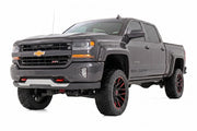 Guardabarros Pocket | 6'7" & 8' Bed | GJI Shadow Gris | Chevy Silverado 1500 (14-18)/2500HD