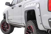 Guardabarros Pocket | 5'9" Bed | GAN Plata Ice Metallic | Chevy Silverado 1500 (14-18 & Classic)