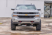 Guardabarros Pocket | 5'9" Bed | GAN Plata Ice Metallic | Chevy Silverado 1500 (14-18 & Classic)