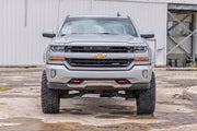 Guardabarros Pocket | 6'7" & 8' Bed | GAN Plata Ice Metallic | Chevy Silverado 1500 (14-18)/2500HD