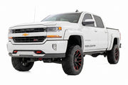 Guardabarros Pocket | 6'7" & 8' Bed | GAZ Summit Blanco | Chevy Silverado 1500 (14-18)/2500HD (15-19)