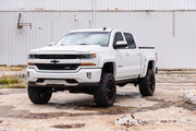 Guardabarros Pocket | 6'7" & 8' Bed | GAZ Summit Blanco | Chevy Silverado 1500 (14-18)/2500HD (15-19)