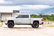 Guardabarros Pocket | 6'7" & 8' Bed | GAZ Summit Blanco | Chevy Silverado 1500 (14-18)/2500HD (15-19)