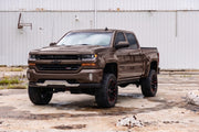 Guardabarros Pocket | 6'7" & 8' Bed | GXG Tungsten | Chevy Silverado 1500 (14-18)/2500HD