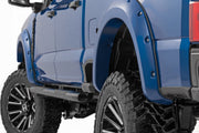 Guardabarros Pocket | E9 Argon Azul | Ford F-250/F-350 Super Duty (23-26)