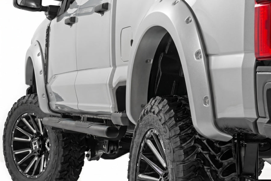 Guardabarros Pocket | JS Iconic Plata | Ford F-250/F-350 Super Duty (23-26)