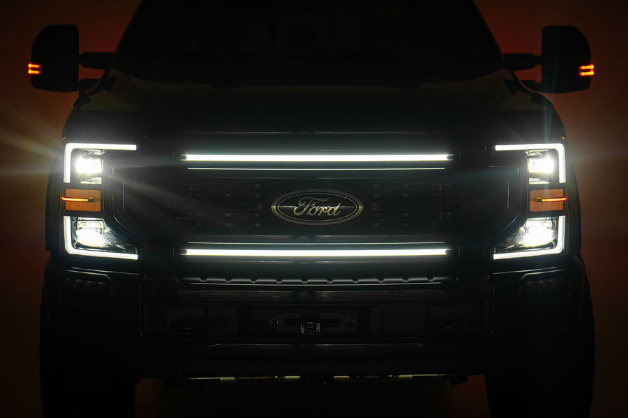 Kit de Luces LED | Montaje en Parrilla | 30 Inch DRL | Ford F-250/F-350 Super Duty (17-22)