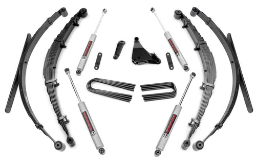 Kit de Elevación de 6 Pulgadas | Resortes Traseros | Ford F-250/F-350 Super Duty 4WD (1999-2004)