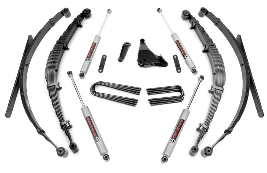 Kit de Elevación de 6 Pulgadas | Resortes Traseros | Ford F-250/F-350 Super Duty 4WD (1999-2004)