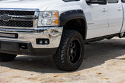 Guardabarros Pocket | 6'7" & 8' Bed | 16 Graystone | Chevy Silverado 1500/2500HD/3500HD (07-14)