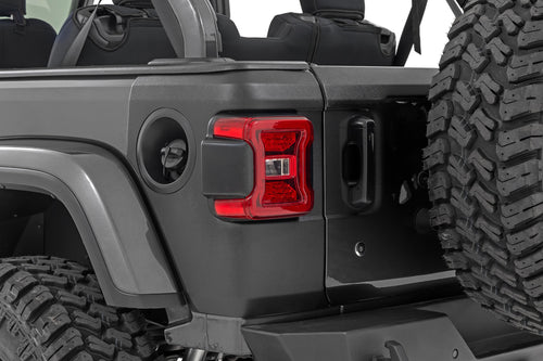 Revestimiento Trail | Esquinas Traseras | Jeep Wrangler JL/Wrangler Unlimited (18-26)