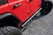 Estribos Tubulares | Wheel to Wheel | 4 Puertas | Jeep Wrangler Unlimited 2WD/4WD (07-18)