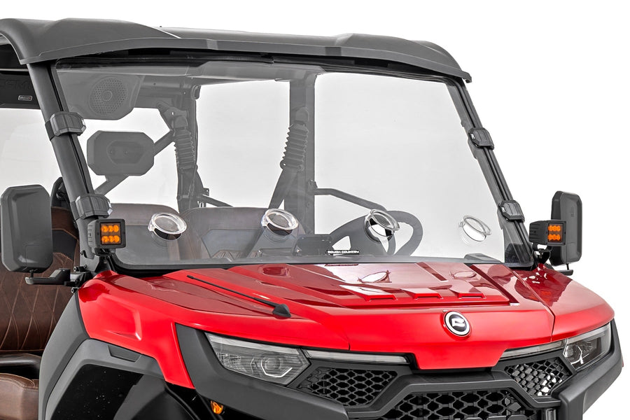 Parabrisas Completo Ventilado | Scratch Resistant | CFMOTO UFORCE U10 Pro