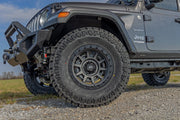 Rough Country 85 Serie Rin | Beadlock Simulado | Gris Gunmetal/Negro | 17x9 | 5x5 | -12mm